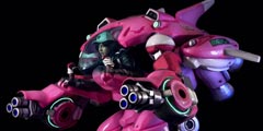 毛妹1：1机甲COS《守望先锋》D.Va 炮筒也能转起来 - Tanyitan情报局