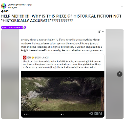 中世纪游戏《1348：圣誓》引争议 主角女扮男装(图1)