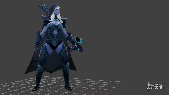 小黑身材更棒了！《Dota2》重制“卓尔游侠”模型(图2)