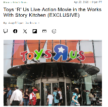 玩具反斗城将制作电影 传达冒险与创造精神(图2)