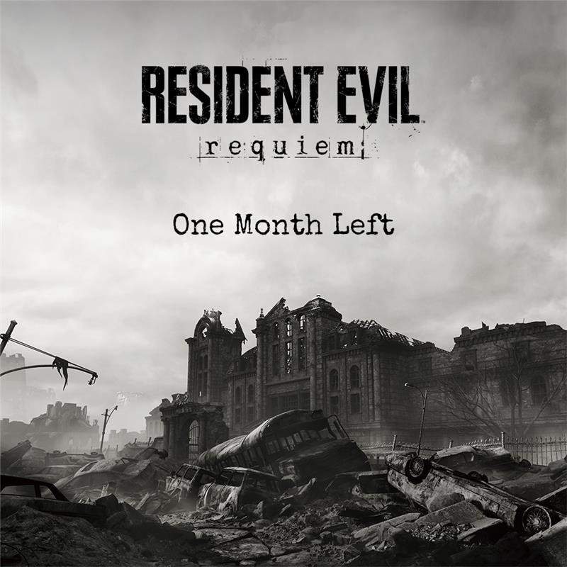 还有一个月！《生化危机：安魂曲》发布倒计时海报(图1)