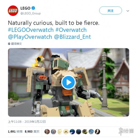 大工程!乐高版《守望先锋》釜山地图搭建视频曝光(图2) 大工程!乐高版《守望先锋》釜山地图搭建视频曝光(图2)