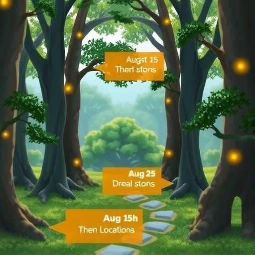 心动小镇心动小镇⭐8月15日萤石溜溜橡木位置攻略(图1)