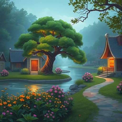 心动小镇心动小镇⭐8月9日萤石溜溜橡木位置攻略(图1)