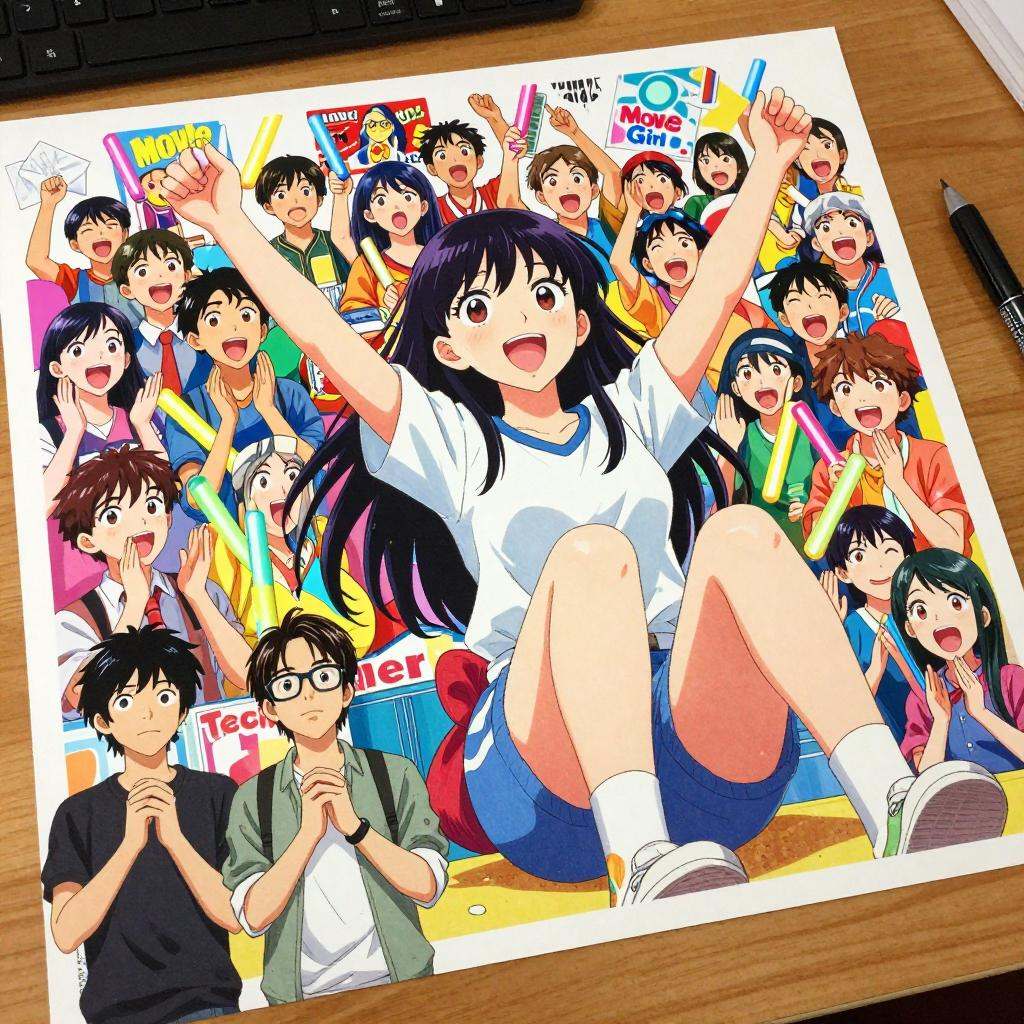 富坚义博声援原画被盗的桂正和亲绘《电影少女》插画引赞(图2)