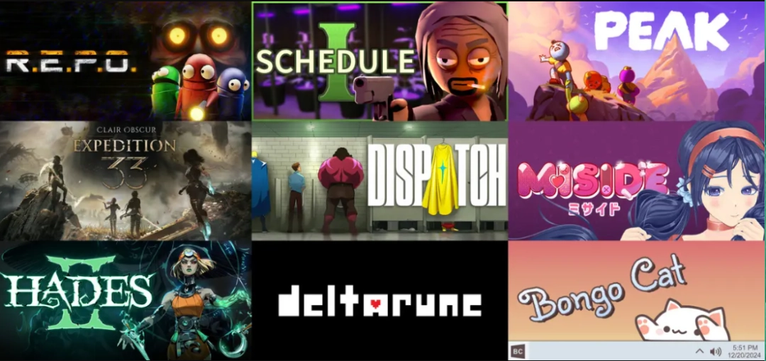 2025年Steam好评如潮游戏评论数TOP10 《33号》排第四(图5)