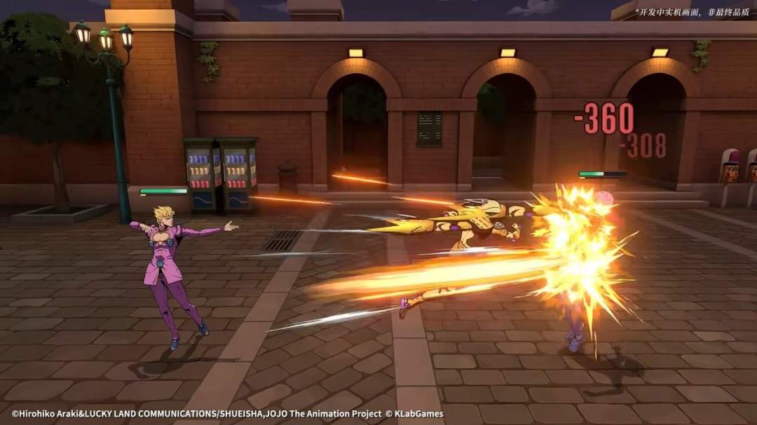 手游《JOJO的奇妙冒险：黄金赞歌》首曝PV&实机发布(图6)