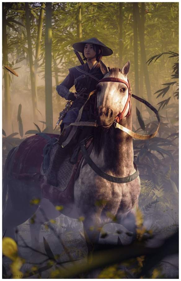 《刺客信条：影》摄影美图赏：没见过这么帅的奈绪江！(图9)