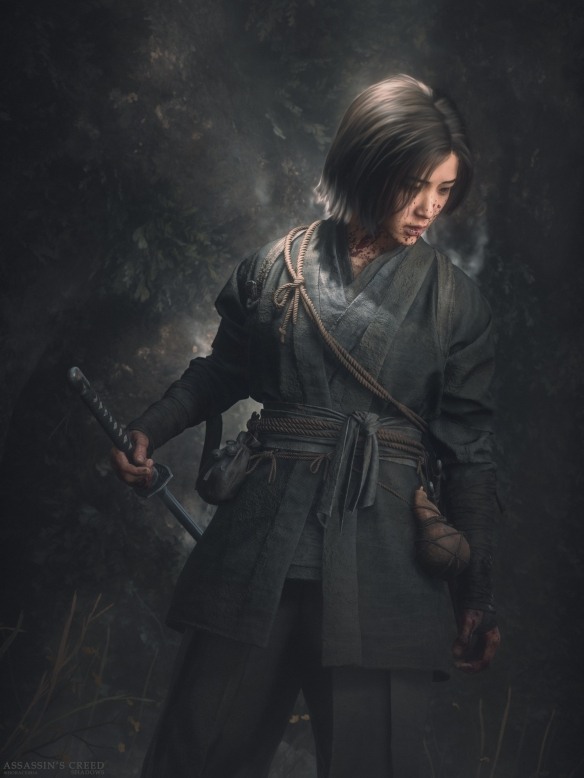 《刺客信条：影》摄影美图赏：没见过这么帅的奈绪江！(图10)