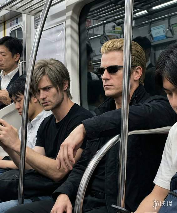 博主地铁上偶遇里昂与威斯克!网友:这还不跑吗?(图2) 博主地铁上偶遇里昂与威斯克!网友:这还不跑吗?(图2)