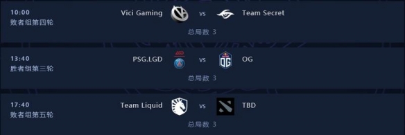 Ti9：《DOTA2》Ti9主赛事第五日观战指南新鲜出炉(图1)