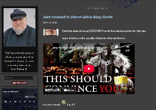 乔治·R·R·马丁首谈《艾尔登法环》电影 力挺A24与导演(图2) 乔治·R·R·马丁首谈《艾尔登法环》电影 力挺A24与导演(图2)