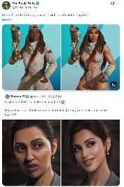 玩家用AI美化《星鸣特攻》黑人女角 变女神了(图1)