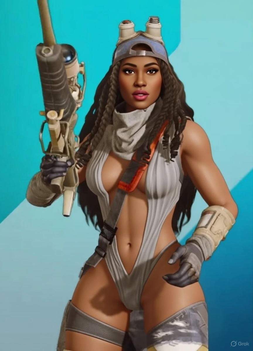 玩家用AI美化《星鸣特攻》黑人女角 变女神了(图3)