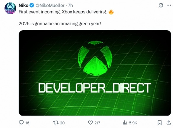 曝Xbox直面会本月举行:神鬼寓言、地平线6亮相!(图3) 曝Xbox直面会本月举行:神鬼寓言、地平线6亮相!(图3)