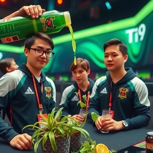 Ti9：留梗无数的赛间趣事集锦 绿皇向LGD开启毒奶(图3)