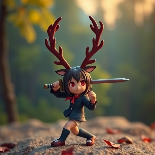 GSAS《鹿乃子乃子乃子虎视眈眈》黏土人鹿乃子乃子(图3)