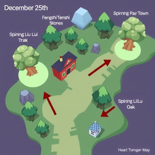 心动小镇12.25 今日萤石和溜溜橡木位置(图2)