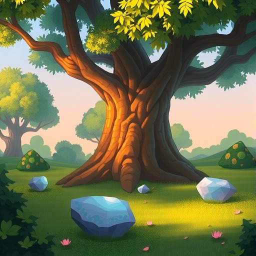 心动小镇心动小镇⭐5月18日萤石溜溜橡木位置攻略(图1)