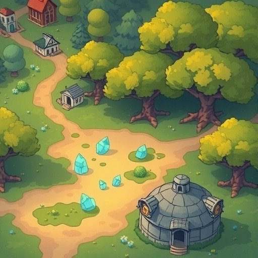 心动小镇心动小镇7.30资源指南｜橡木&萤石点位速码(图1)