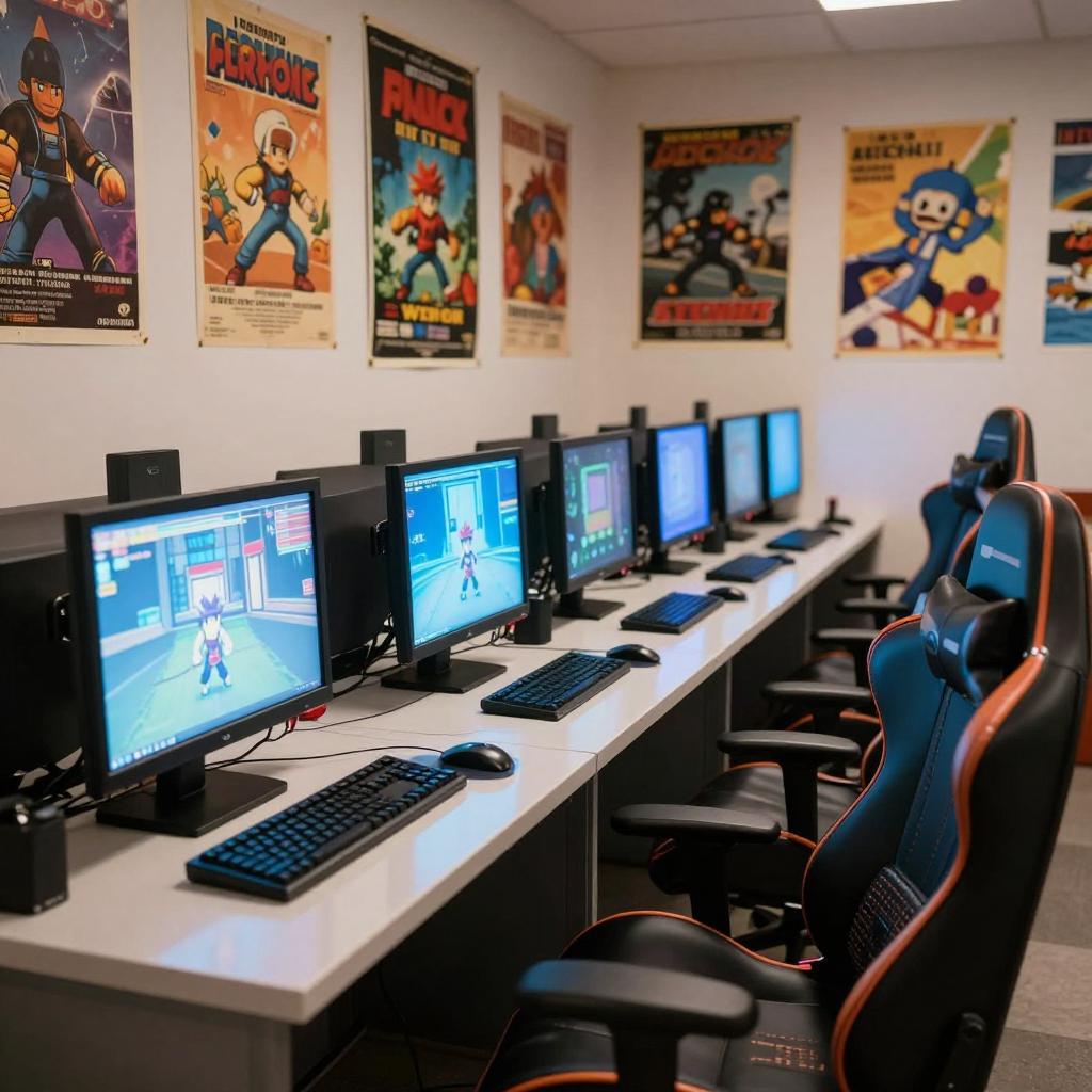 爸爸的游戏秘密基地被征收！变身“父女3人网咖”(图3)