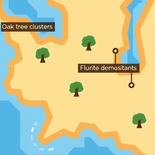 心动小镇心动小镇8.3资源指南｜橡木&萤石点位速码(图1)