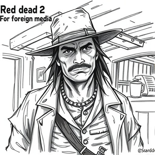 《荒野大镖客2》亚瑟初设曝光！外媒称没有魅力(图2)