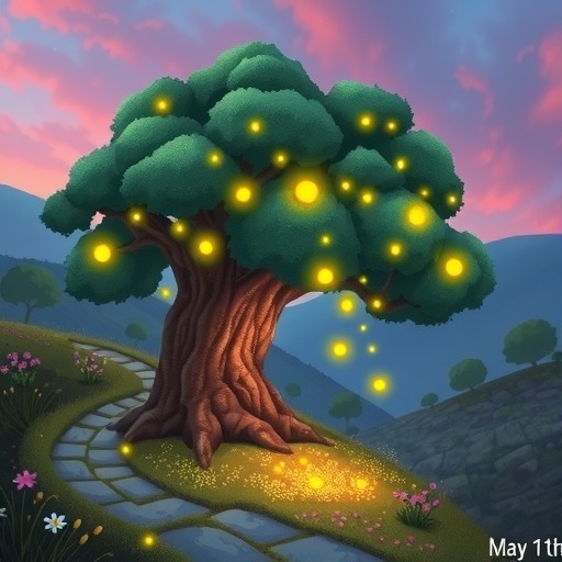 心动小镇5月11日萤石溜溜橡木位置攻略(图1)