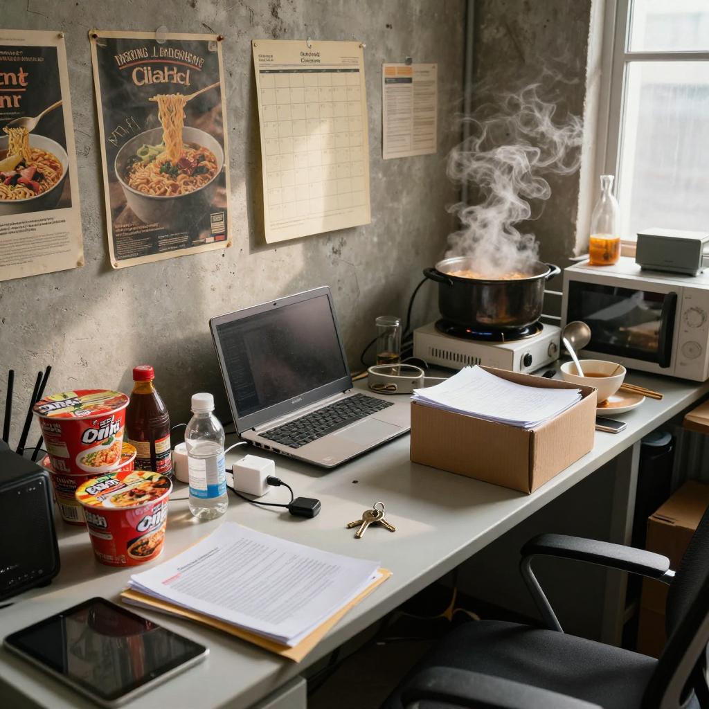 《抵抗者》工作室细节曝光：泡面味的办公室(图2)