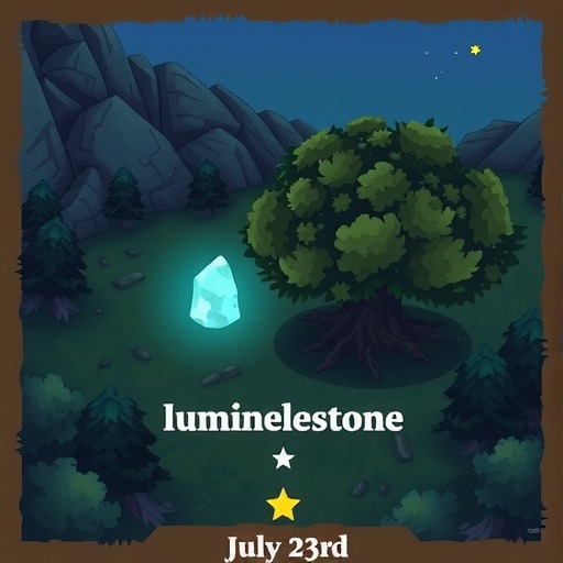 心动小镇心动小镇⭐7月23日萤石溜溜橡木位置攻略(图1)