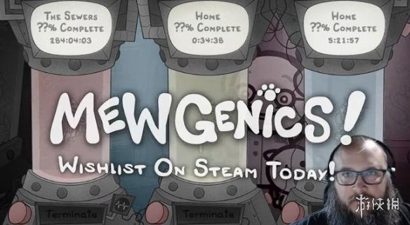 《以撒》之父新作《喵基因》实机演示 赛博养猫太硬核(图1)