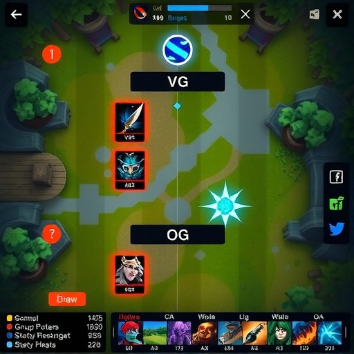 Ti9：《DOTA2》B组第9轮VG战平OG获小组第二(图3)