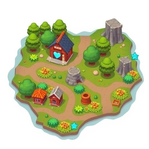 心动小镇今日萤石和原木位置(图1)