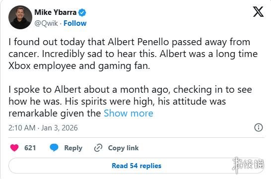 Xbox奠基人Albert Penello离世 曾参与规划次世代主机(图4)