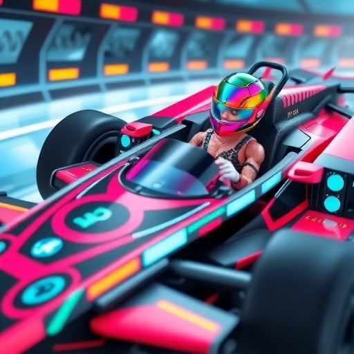 GSC《初音未来GT计划》黏土人赛车未来