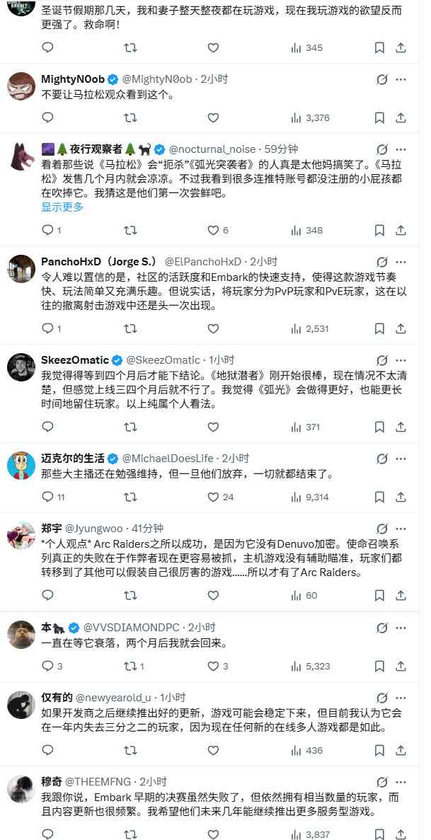 《Arc Raiders》发售两个月 Steam在线仍超40万人(图8)