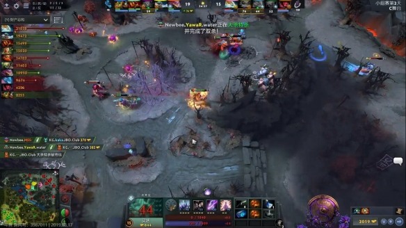 Ti9：《DOTA2》A组第7轮 NB再现超级兵翻盘战平KG(图6)