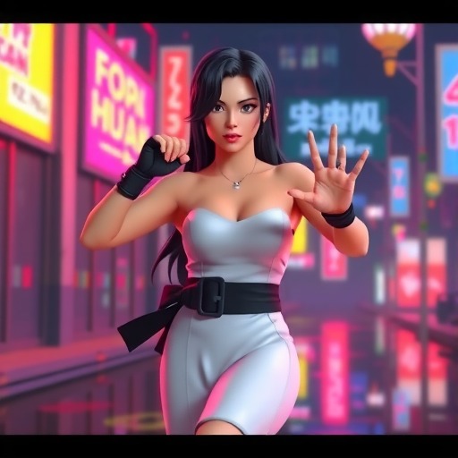 旁边没人的时候再看！《最终幻想7》蒂法全