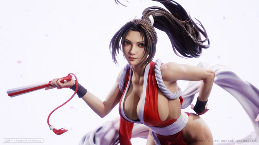 《拳皇98》版不知火舞最新雕像公开 性感无双背部压力巨大(图5)