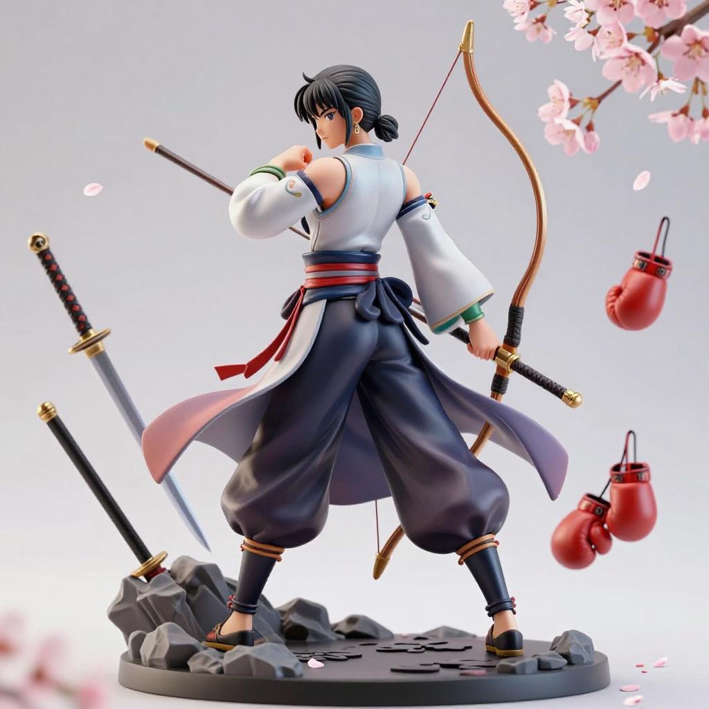 《拳皇98》版不知火舞最新雕像公开 性感无双背部压力巨大(图4)