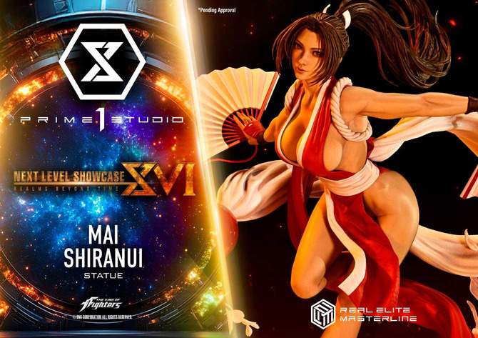 《拳皇98》版不知火舞最新雕像公开 性感无双背部压力巨大(图1)