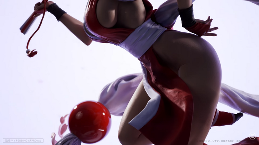 《拳皇98》版不知火舞最新雕像公开 性感无双背部压力巨大(图2)