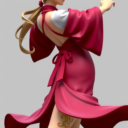 《拳皇98》版不知火舞最新雕像公开 性感无双背部压力巨大(图4)