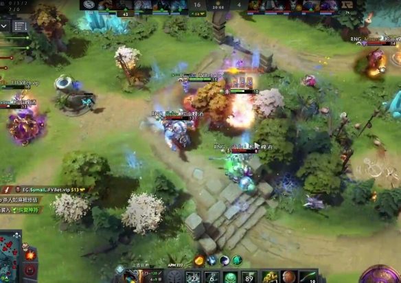 Ti9：《DOTA2》B组第四轮 北美EG轻取中国RNG(图5)