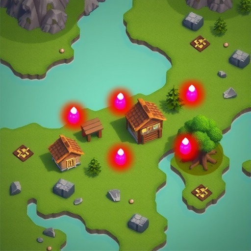 心动小镇今日萤石和溜溜橡木位置已更新(图1)