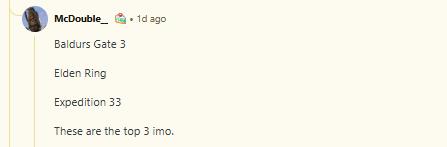 你认可吗?玩家称《光与影》可以竞争十年内最佳游戏(图3)