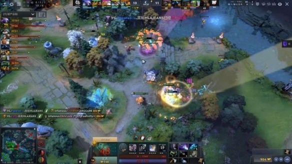 Ti9：《DOTA2》B组第4轮VG首局失利战平Infamous(图6)