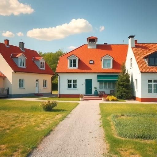 心动小镇教程｜6块地粉白三层小洋房(图1)