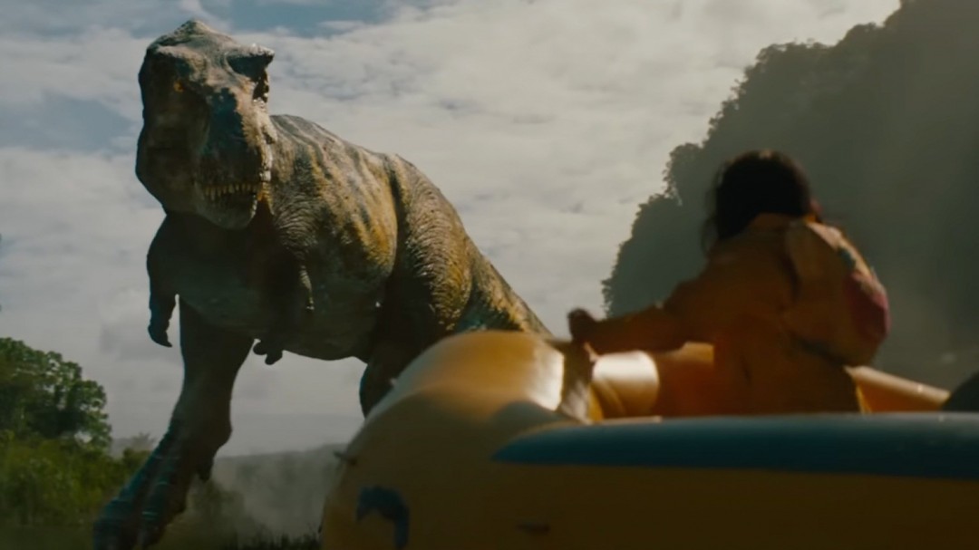 《侏罗纪世界：重生》新剧照 霸王龙沧龙暴虐龙等登场(图14)