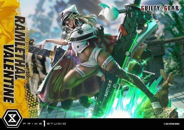 《罪恶装备》黑皮辣妹雕像：好看 价格也贵(图2)